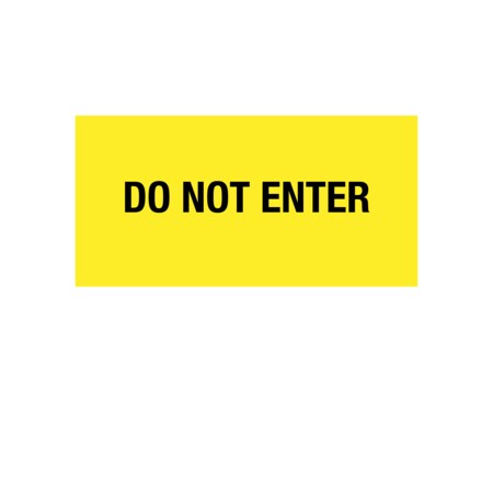 Nevs Printed Chart Tape - Do Not Enter NT-26